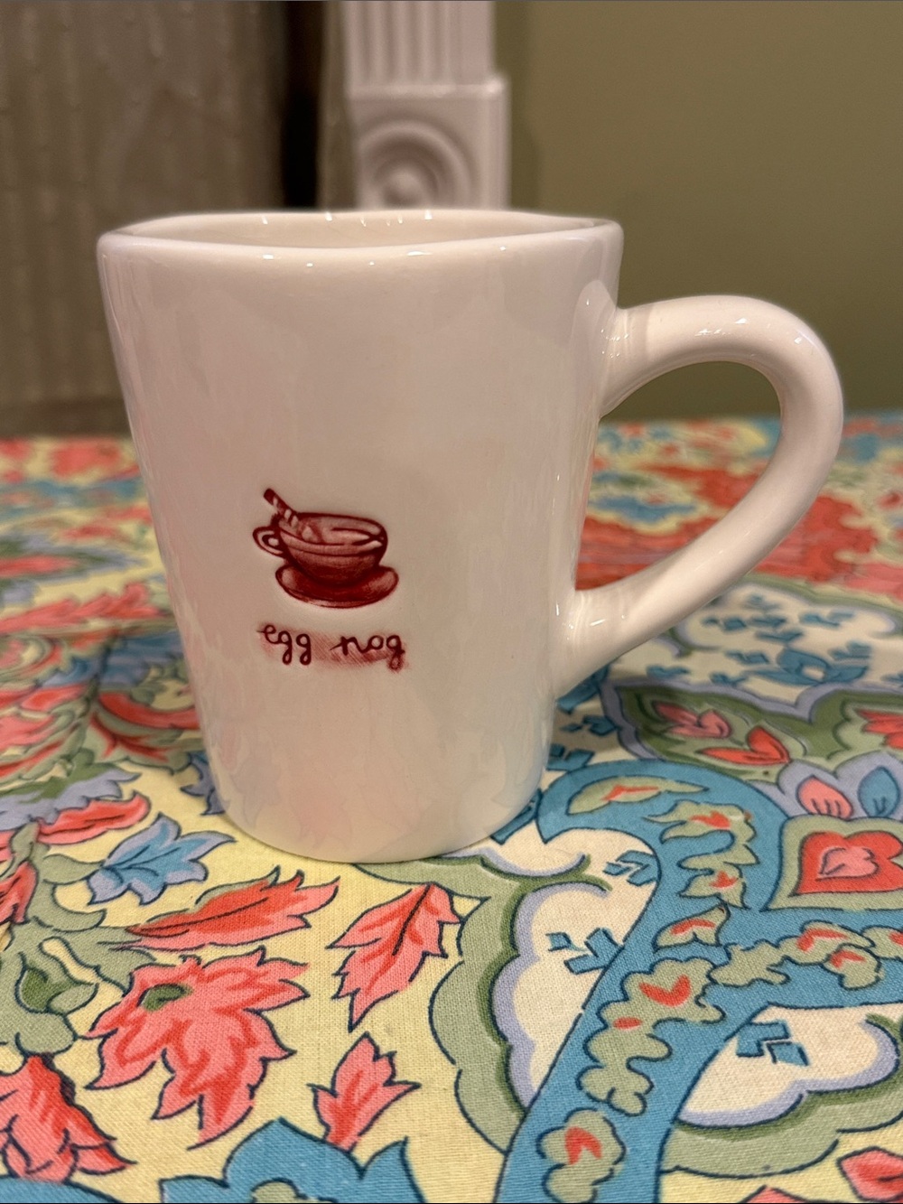 Williams Sonoma Coffee Mug - Egg Nog